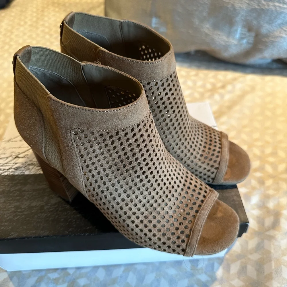 Tan Booties - Picture 1 of 5